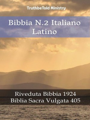 cover image of Bibbia N.2 Italiano Latino